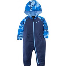 Nike Infant Boys' Therma Camo Full-Zip Blue Void Coveralls Nike Infant Boys' Therma Camo Full-Zip Blue Void Coveralls