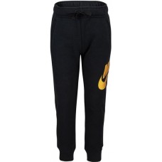 Nike Little Boys' Sportswear Club Fleece Jogger Black/Metallic Gold Pants