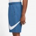 Nike Men's Club Fleece Graphic Dk Marina Blue Shorts Nike Men's Club Fleece Graphic Dk Marina Blue Shorts
