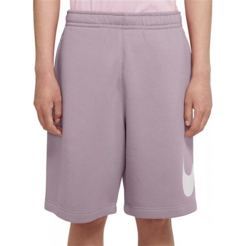 Nike Men's Club Fleece Graphic Iced Lilac Shorts Nike Men's Club Fleece Graphic Iced Lilac Shorts