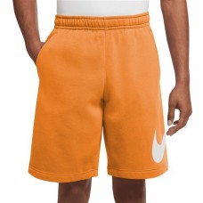 Nike Men's Club Fleece Graphic Kumquat Shorts Nike Men's Club Fleece Graphic Kumquat Shorts