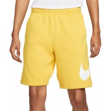 Nike Men's Club Fleece Graphic Vivid Sulfur Shorts