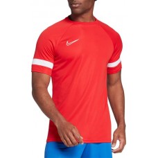 Nike Men's Dri-FIT Academy Short Sleeve Soccer University Red Shirt