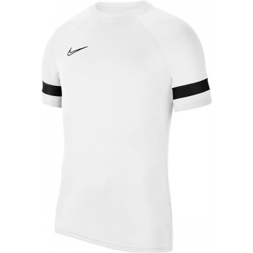 Nike Men's Dri-FIT Academy Short Sleeve Soccer White Shirt Nike Men's Dri-FIT Academy Short Sleeve Soccer White Shirt