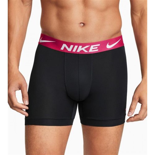 Nike Men's Dri-FIT Essential Micro Boxer Briefs - 3 Black Multi Pack Nike Men's Dri-FIT Essential Micro Boxer Briefs - 3 Black Multi Pack