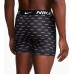 Nike Men's Dri-FIT Essential Micro Boxer Briefs - 3 Nike Logo Print/Cool Grey Pack