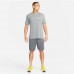 Nike Men's Dri-FIT Knit Training Iron Grey/Black Shorts Nike Men's Dri-FIT Knit Training Iron Grey/Black Shorts