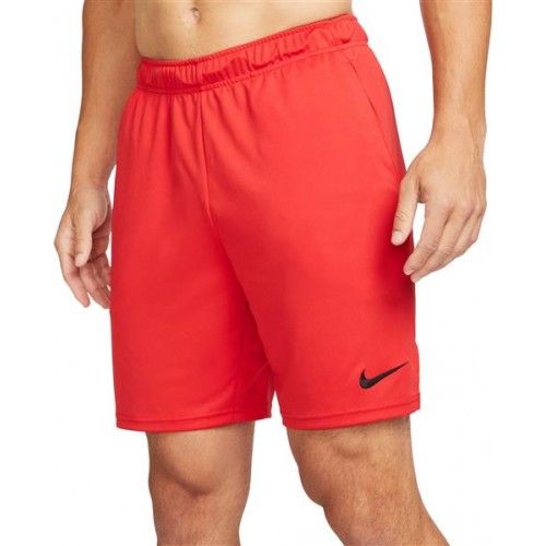 Nike Men's Dri-FIT Knit Training University Red/Black Shorts Nike Men's Dri-FIT Knit Training University Red/Black Shorts