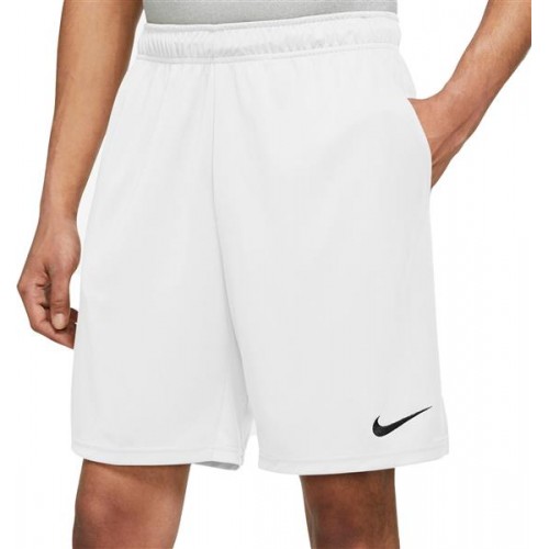 Nike Men's Dri-FIT Knit Training White Shorts Nike Men's Dri-FIT Knit Training White Shorts