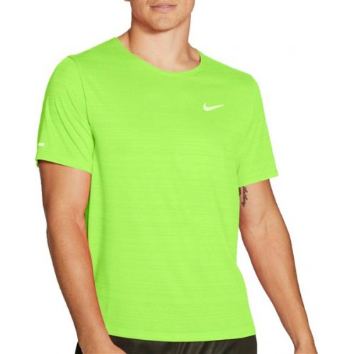 Nike Men's Dri-FIT Miler Ghost Green T-Shirt Nike Men's Dri-FIT Miler Ghost Green T-Shirt