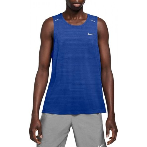 Nike Men's Dri-FIT Miler Running Tank Game Royal Top Nike Men's Dri-FIT Miler Running Tank Game Royal Top