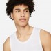 Nike Men's Dri-FIT Miler Running Tank White/Reflective Silv Top