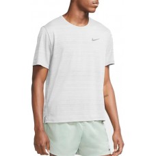Nike Men's Dri-FIT Miler White/Reflective Silv T-Shirt