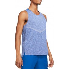 Nike Men's Dri-FIT Rise 365 Running Tank Game Royal/Htr Top Nike Men's Dri-FIT Rise 365 Running Tank Game Royal/Htr Top