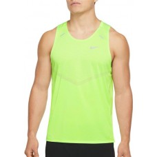 Nike Men's Dri-FIT Rise 365 Running Tank Ghost Green Top Nike Men's Dri-FIT Rise 365 Running Tank Ghost Green Top