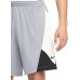 Nike Men's Dri-FIT Rival 9'' Basketball Grey Shorts