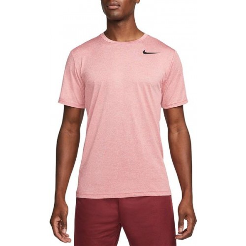 Nike Men's Dri-FIT Utility Static Training Archaeo Pink Tee Nike Men's Dri-FIT Utility Static Training Archaeo Pink Tee