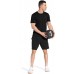 Nike Men's Dri-FIT Utility Static Training Black/Mtlc Hematite Tee