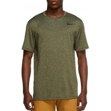 Nike Men's Dri-FIT Utility Static Training Rough Green Tee Nike Men's Dri-FIT Utility Static Training Rough Green Tee