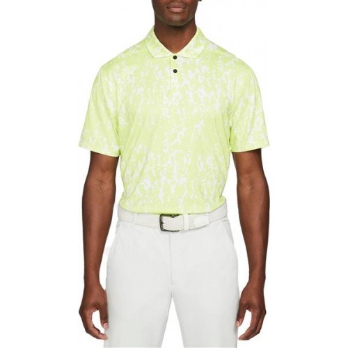 Nike Men's Dri-FIT Vapor Graphic Golf Lt Lemon Twist Polo Nike Men's Dri-FIT Vapor Graphic Golf Lt Lemon Twist Polo