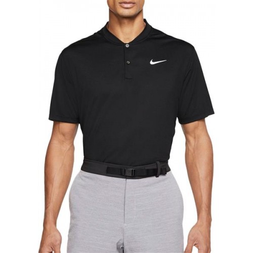 Nike Men's Dri-Fit Victory Blade Golf Black Polo Nike Men's Dri-Fit Victory Blade Golf Black Polo