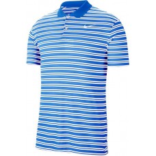Nike Men's Dri-FIT Victory Striped Golf University Blue Polo Nike Men's Dri-FIT Victory Striped Golf University Blue Polo