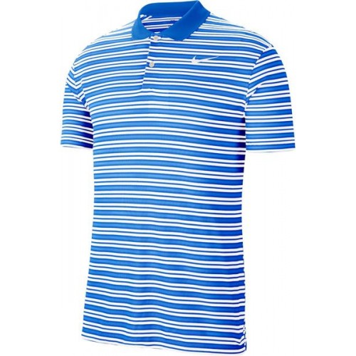 Nike Men's Dri-FIT Victory Striped Golf University Blue Polo Nike Men's Dri-FIT Victory Striped Golf University Blue Polo