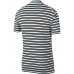 Nike Men's Dri-FIT Victory Striped Golf White/Black Polo Nike Men's Dri-FIT Victory Striped Golf White/Black Polo