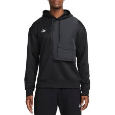 Nike Men's F.C Dri-FIT Pullover Black Hoodie