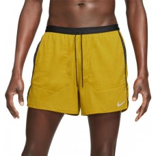 Nike Men's Flex Stride Run Division Brief-Lined Running Dark Citron/Dark Citron Shorts