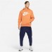 Nike Men's Futura Club Fleece Hot Curry Hoodie Nike Men's Futura Club Fleece Hot Curry Hoodie
