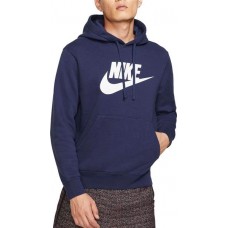 Nike Men's Futura Club Fleece Midnight Navy/Mid Navy Hoodie