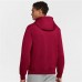 Nike Men's Futura Club Fleece Pomegranate Hoodie Nike Men's Futura Club Fleece Pomegranate Hoodie