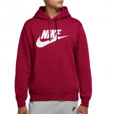 Nike Men's Futura Club Fleece Pomegranate Hoodie Nike Men's Futura Club Fleece Pomegranate Hoodie