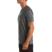 Nike Men's Heather Short Sleeve Rash Black Guard Nike Men's Heather Short Sleeve Rash Black Guard