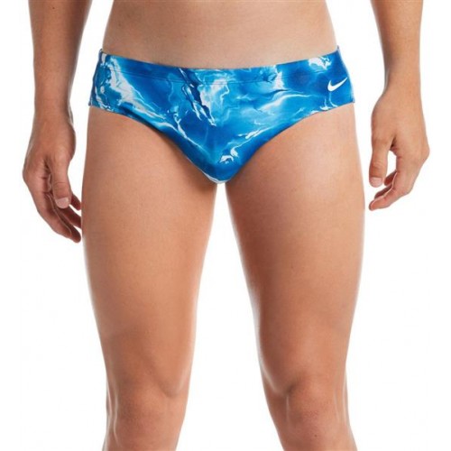 Nike Men's Hydrastrong Lightning Swim Industrial Blue Brief Nike Men's Hydrastrong Lightning Swim Industrial Blue Brief