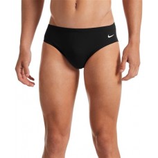 Nike Men's HydraStrong Solid Swim Black Brief Nike Men's HydraStrong Solid Swim Black Brief
