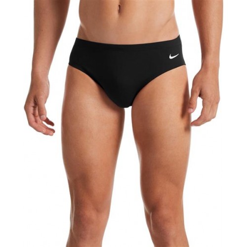 Nike Men's HydraStrong Solid Swim Black Brief Nike Men's HydraStrong Solid Swim Black Brief