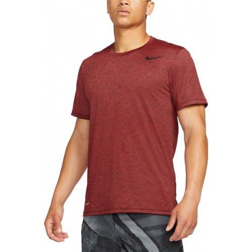 Nike Men's Legend Crossdye Short Sleeve University Red/Black T-Shirt Nike Men's Legend Crossdye Short Sleeve University Red/Black T-Shirt