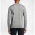 Nike Men's Legend Long Sleeve Dk Grey Heather Shirt Nike Men's Legend Long Sleeve Dk Grey Heather Shirt