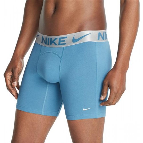 Nike Men's Luxe Cotton Modal Boxer Rift Blue Briefs Nike Men's Luxe Cotton Modal Boxer Rift Blue Briefs
