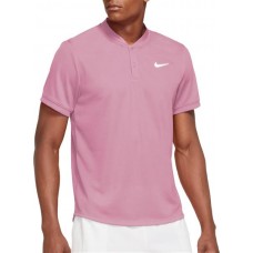 Nike Men's NikeCourt Dri-FIT Tennis Elemental Pink Polo