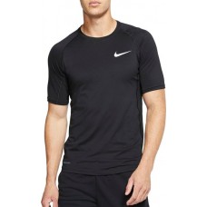 Nike Men's Pro Slim Black/White T-Shirt Nike Men's Pro Slim Black/White T-Shirt