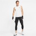 Nike Men's Pro Tank White/Black Top