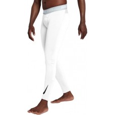 Nike Men's Pro Therma Compression White/Pure Platinum/Black Tights