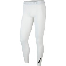 Nike Men's Pro Warm White/White/Black Tights