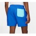 Nike Men's Sportswear 6'' Woven Flow Signal Blue Shorts Nike Men's Sportswear 6'' Woven Flow Signal Blue Shorts