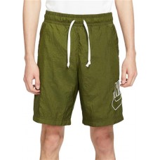 Nike Men's Sportswear Alumni Woven Rough Green Shorts Nike Men's Sportswear Alumni Woven Rough Green Shorts