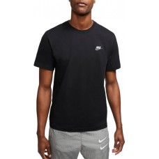 Nike Men's Sportswear Club Black/White/Dark Grey T-Shirt Nike Men's Sportswear Club Black/White/Dark Grey T-Shirt