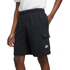 Nike Men's Sportswear Club Cargo Black Shorts